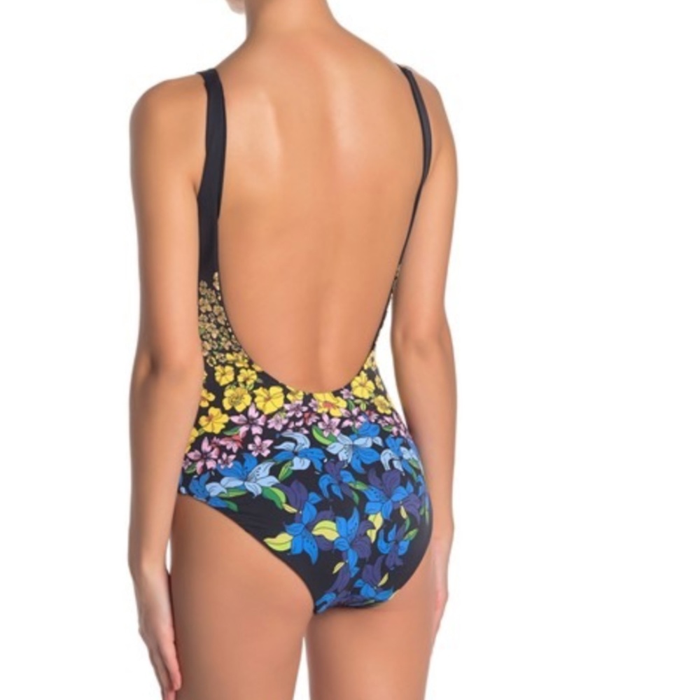 Onia Rachel Floral Print One-Piece Swimsuit - Picture 2 of 7